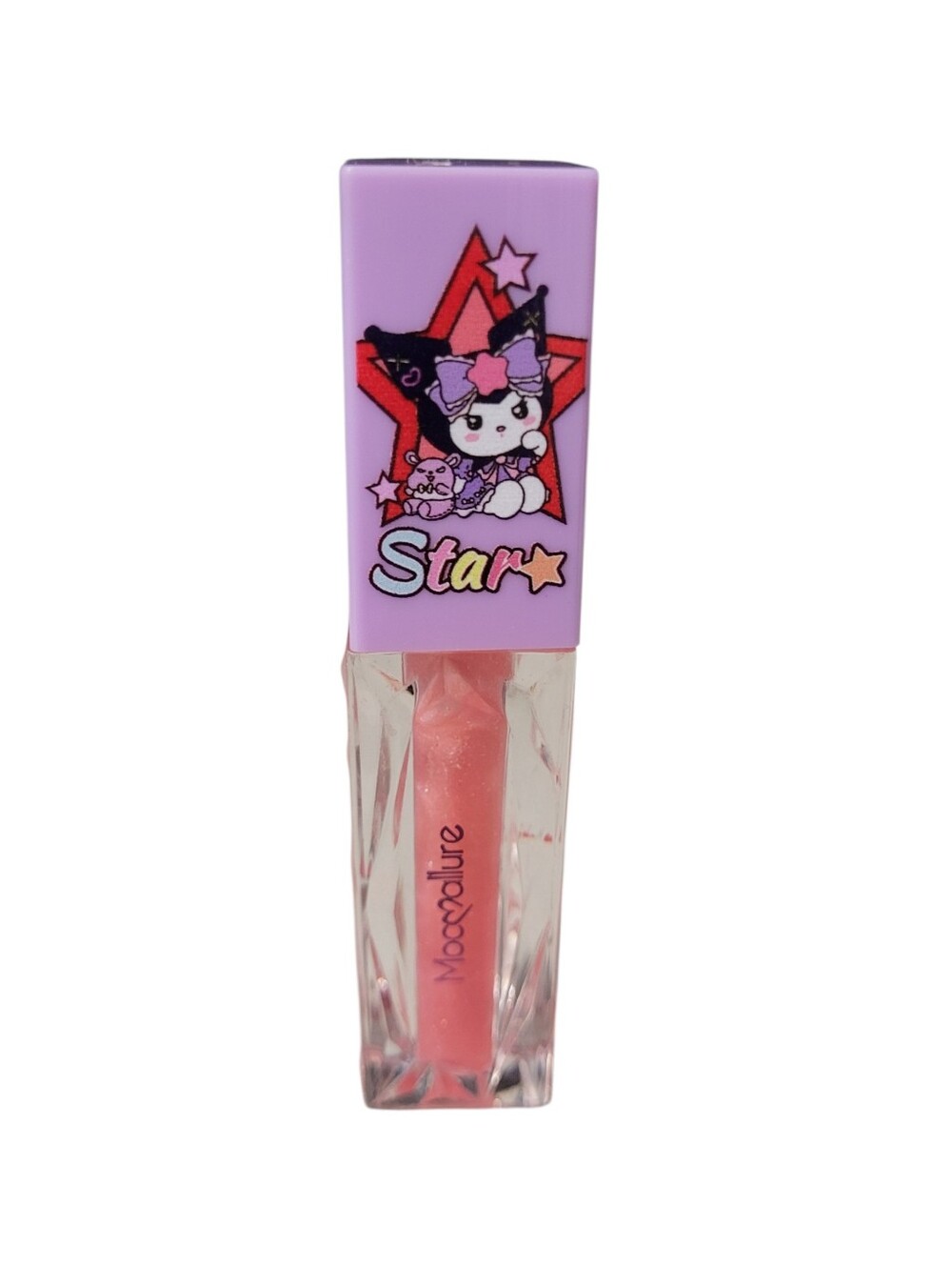Unbranded Pink Shimmer Lip Gloss – Star Collection